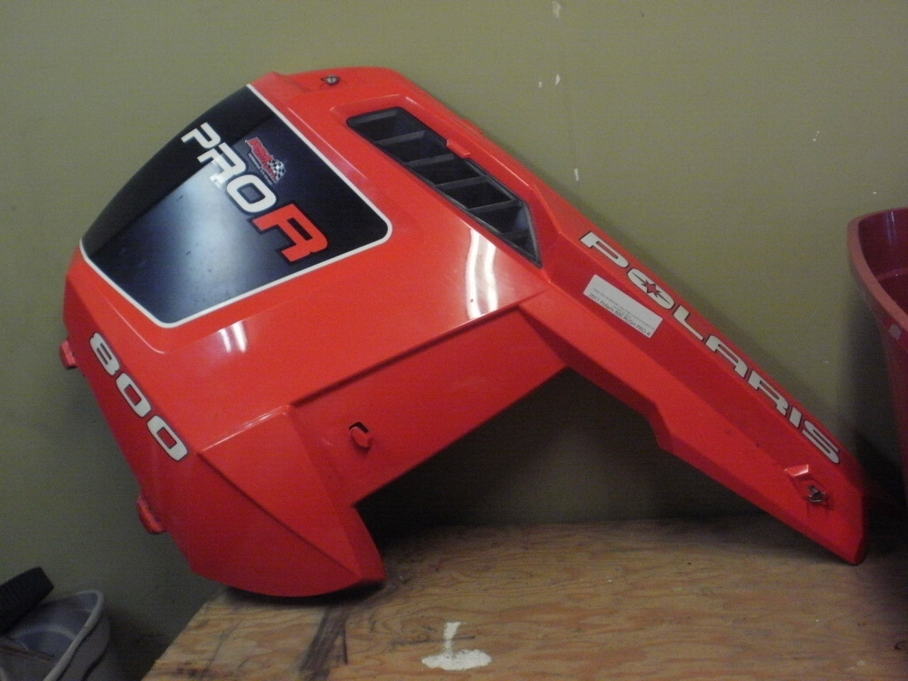 2011 Polaris 800 RUSH PRO-RPANEL-SIDE, RH,IRED MET 5437493-551