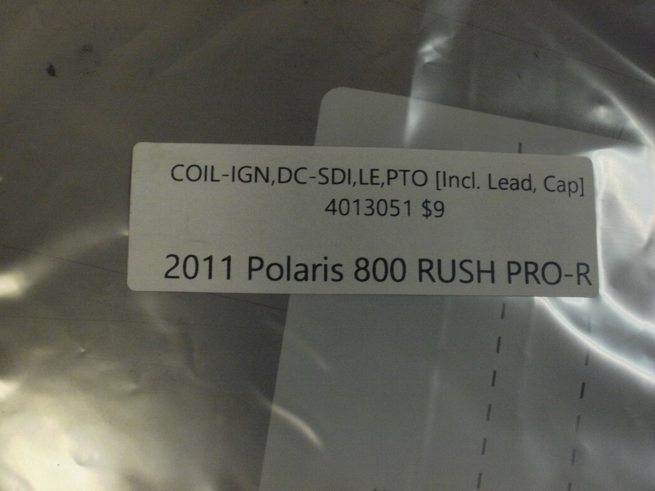 2011 Polaris 800 RUSH PRO-R COIL-IGN,DC-SDI,LE,PTO [Incl. Lead, Cap] 4013051