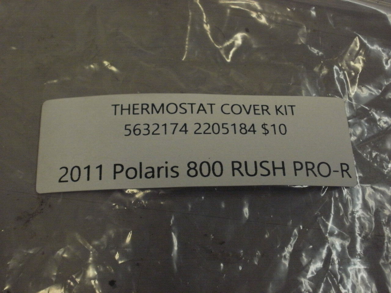 2011 Polaris 800 RUSH PRO-R THERMOSTAT COVER KIT 5632174 2205184
