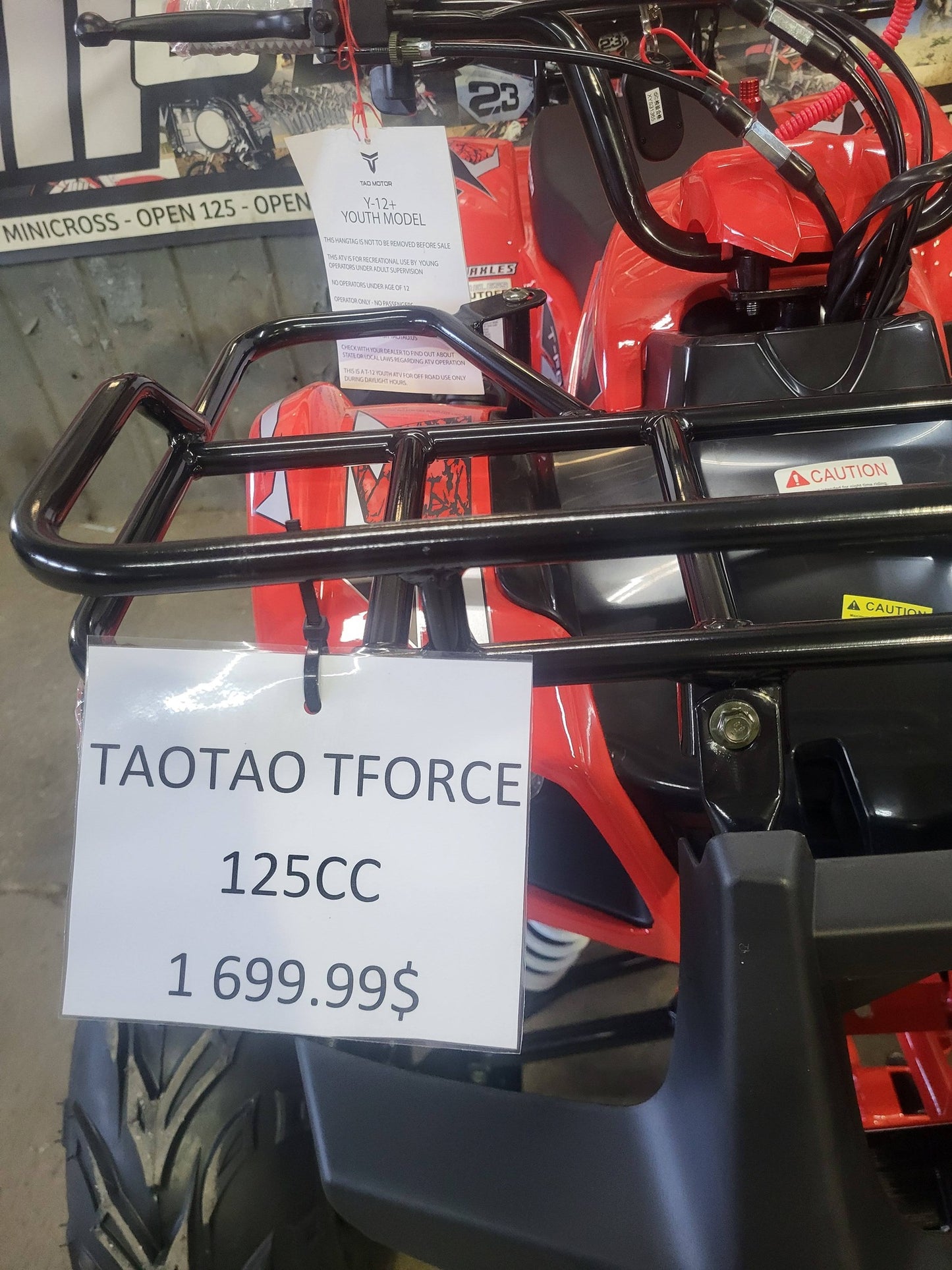 TFORCE 125 ROUGE