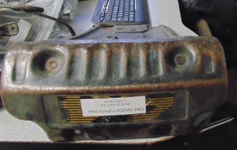 1994 YAMAHA KODIAK 4WD GUARD ENGINE 1 4GB-2147A-00-00
