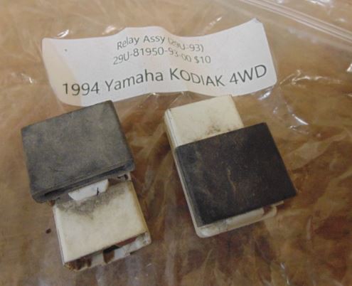 1993 YAMAHA KODIAK 400 4WD Relay Assy (29U-93) 29U-81950-93-00