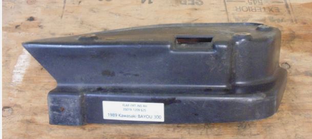 1990 KAWASAKI BAYOU 300 4X4 FLAP-FRT-INS RH 35019-1209