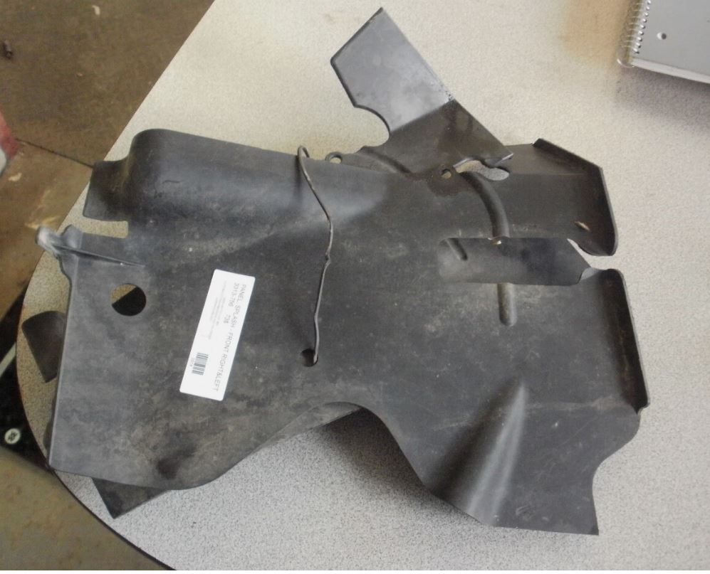 2008 ARCTIC CAT 366 4X4, PANEL, SPLASH-FRONT RIGHT&LEFT 3313-756